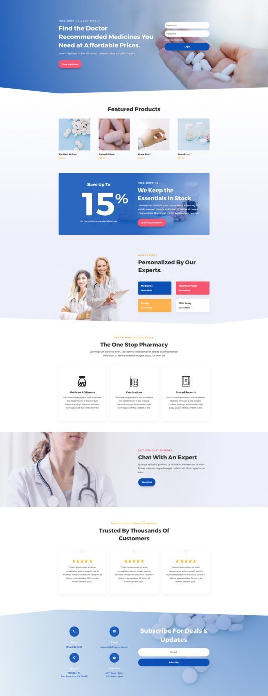 Pharmacy Store